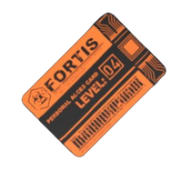 FORTIS Level 4 Keycard