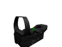 Notated reflex sight